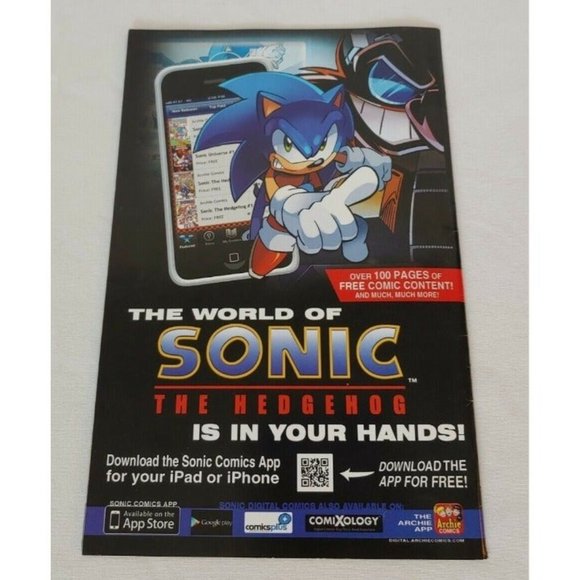 Sonic Universe #52 Worlds Collide 5 of 12 Team Sonic Variant Signed Issue - Picture 4 of 10